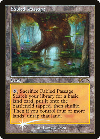 Image for Fabled Passage (Retro Frame) (1) [WPN & Gateway Promos]