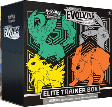 Image for Evolving Skies Elite Trainer Box [Flareon/Jolteon/Umbreon/Leafeon] [SWSH07: Evolving Skies]
