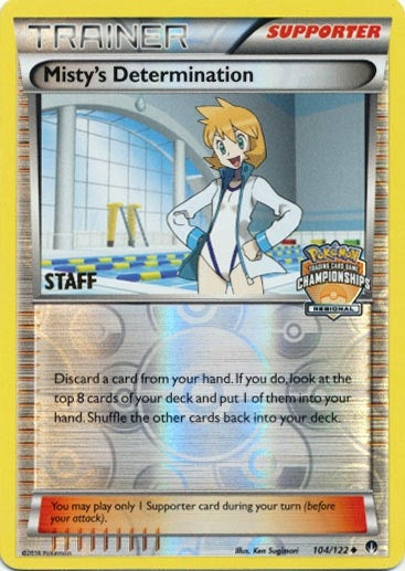 Image for Misty's Determination (104/122) [League & Championship Cards]