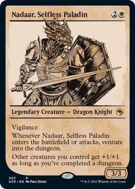 Image for Nadaar, Selfless Paladin (Showcase) (303) (AFR)