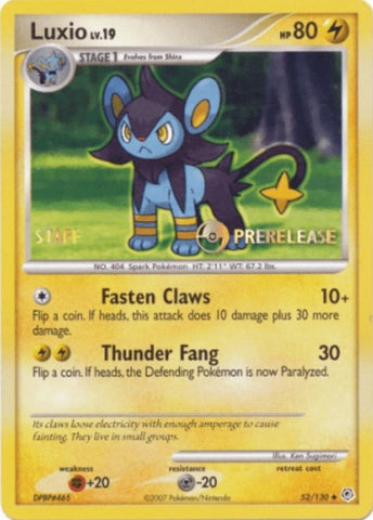 Image for Luxio (52/130) [Nintendo Promos]