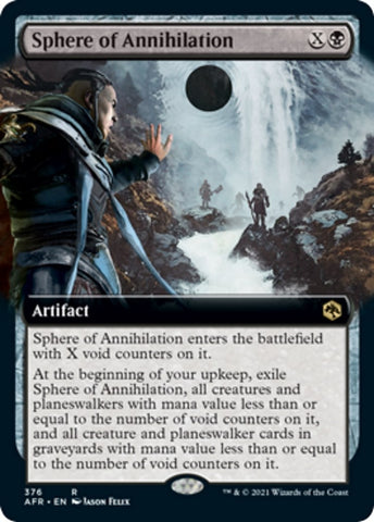 Image for Sphere of Annihilation (Extended Art) (376) (AFR)