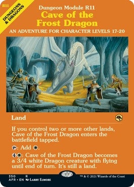 Image for Cave of the Frost Dragon (Dungeon Module) (350) (AFR)
