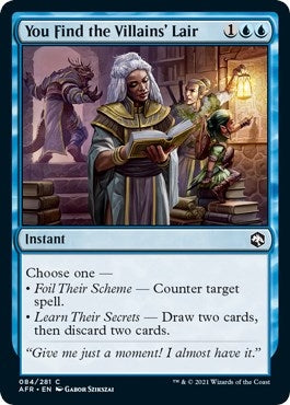 Image for You Find the Villains' Lair (84) (AFR)