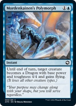 Image for Mordenkainen's Polymorph (65) (AFR)