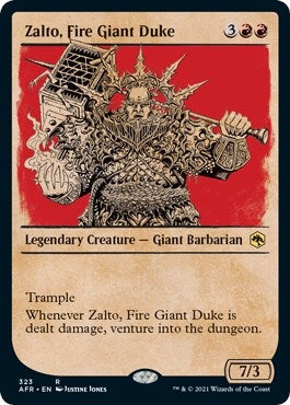 Image for Zalto, Fire Giant Duke (Showcase) (323) (AFR)
