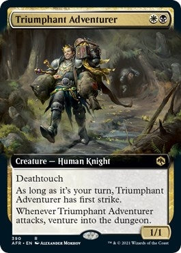 Image for Triumphant Adventurer (Extended Art) (390) (AFR)