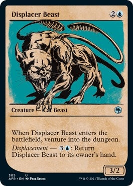 Image for Displacer Beast (Showcase) (305) (AFR)