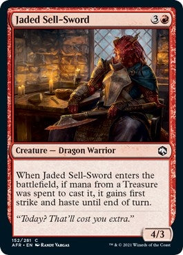 Image for Jaded Sell-Sword (152) (AFR)