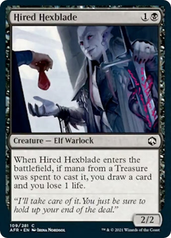 Image for Hired Hexblade (109) (AFR)
