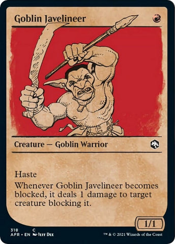 Image for Goblin Javelineer (Showcase) (318) (AFR)