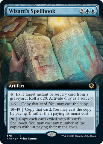 Image for Wizard's Spellbook (Extended Art) (370) (AFR)