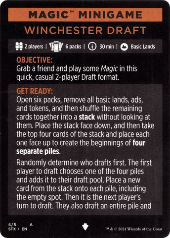 Image for Magic Minigame: Winchester Draft (1) [Strixhaven: School of Mages]