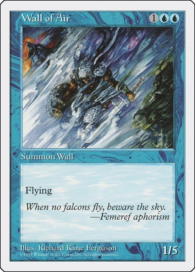 Image for Wall of Air [Fifth Edition]