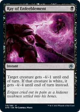 Image for Ray of Enfeeblement (116) (AFR)