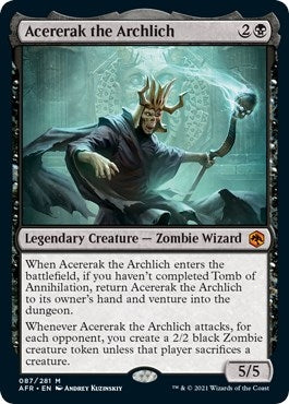 Image for Acererak the Archlich (87) (AFR)