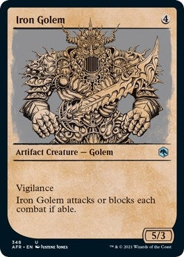 Image for Iron Golem (Showcase) (348) (AFR)