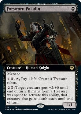 Image for Forsworn Paladin (Extended Art) (375) (AFR)