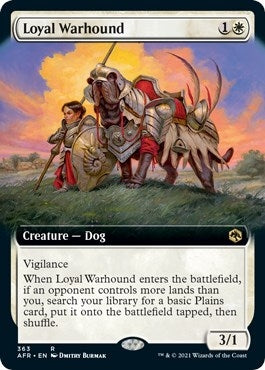 Image for Loyal Warhound (Extended Art) (363) (AFR)