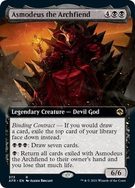 Image for Asmodeus the Archfiend (Extended Art) (373) (AFR)