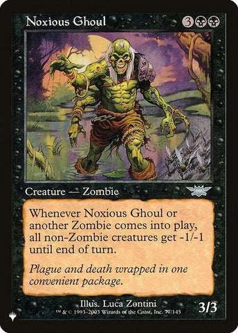 Image for Noxious Ghoul (77) [The List Reprints]