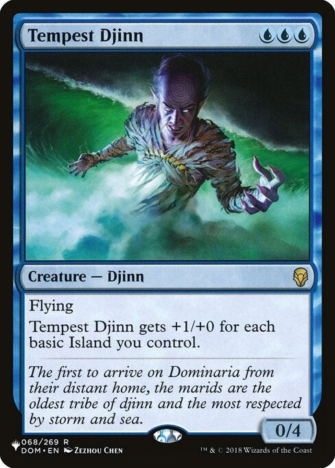 Image for Tempest Djinn (68) [The List Reprints]