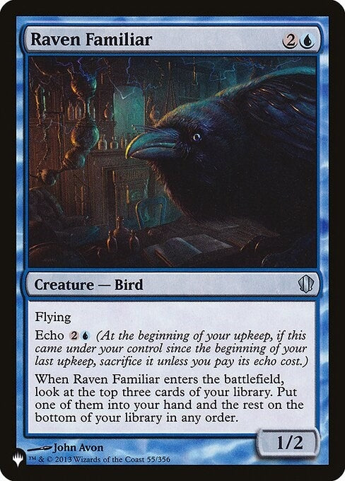 Image for Raven Familiar (55) [The List Reprints]