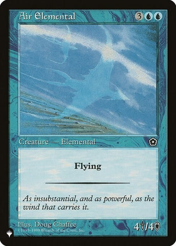 Image for Air Elemental [The List Reprints]