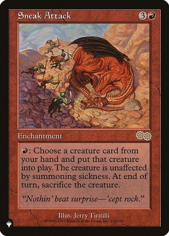 Image for Sneak Attack (218) [The List Reprints]
