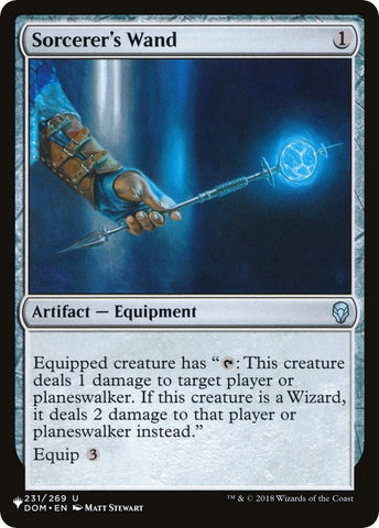 Image for Sorcerer's Wand (231) [The List Reprints]