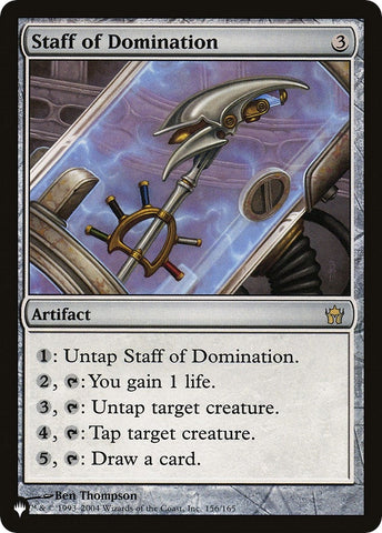 Image for Staff of Domination (156) [The List Reprints]