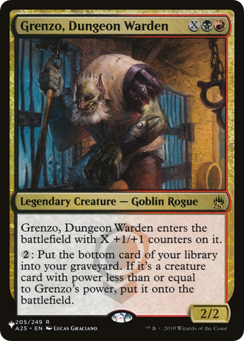 Image for Grenzo, Dungeon Warden (205) [The List Reprints]