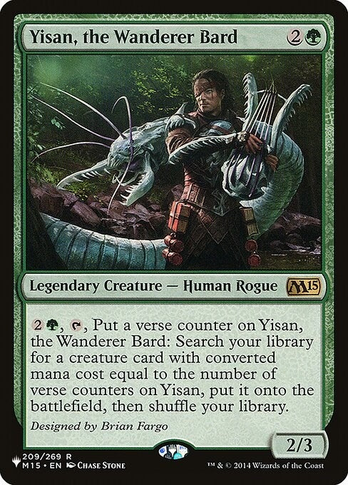 Image for Yisan, the Wanderer Bard (209) [The List Reprints]