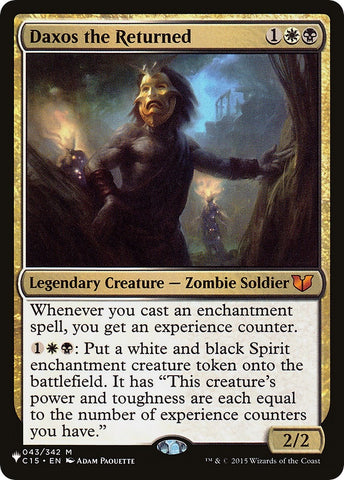 Image for Daxos the Returned (43) [The List Reprints]