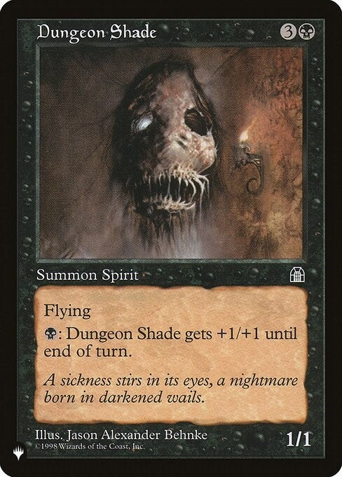 Image for Dungeon Shade (58) [The List Reprints]