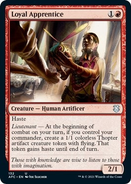 Image for Loyal Apprentice (132) [Commander: Adventures in the Forgotten Realms]