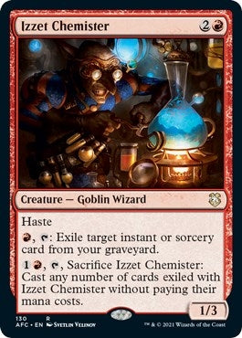 Image for Izzet Chemister (130) [Commander: Adventures in the Forgotten Realms]