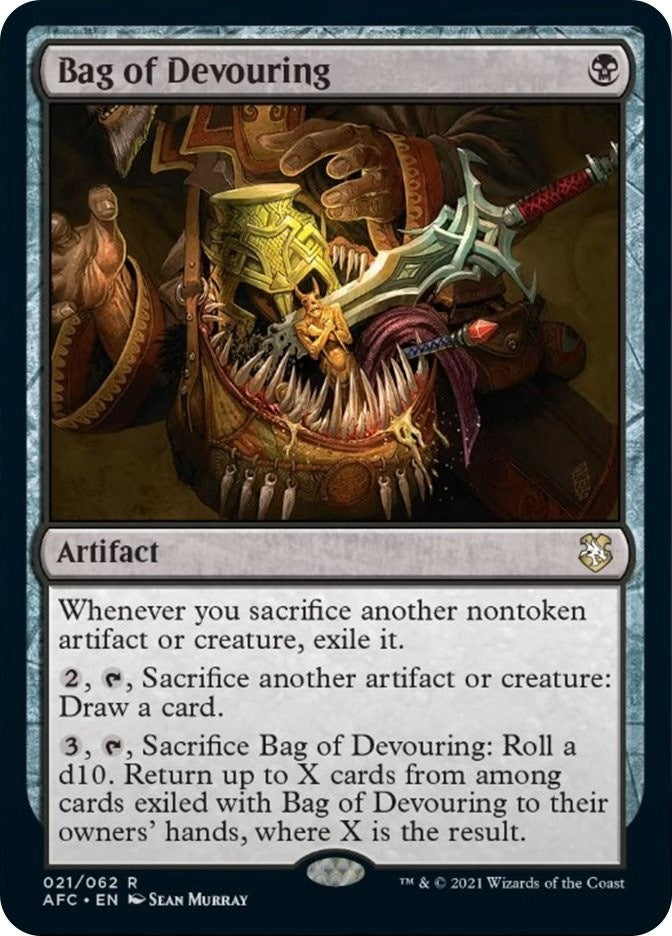 Image for Bag of Devouring (21) [Commander: Adventures in the Forgotten Realms]