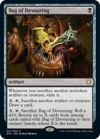Image for Bag of Devouring (21) [Commander: Adventures in the Forgotten Realms]