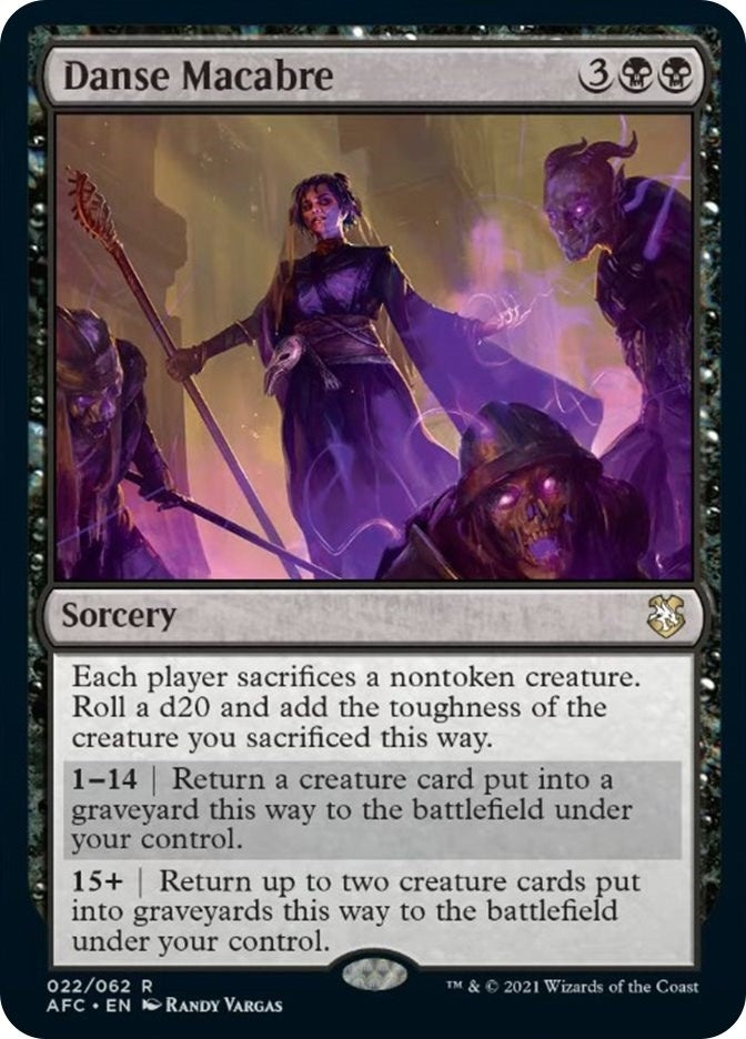 Image for Danse Macabre (22) [Commander: Adventures in the Forgotten Realms]