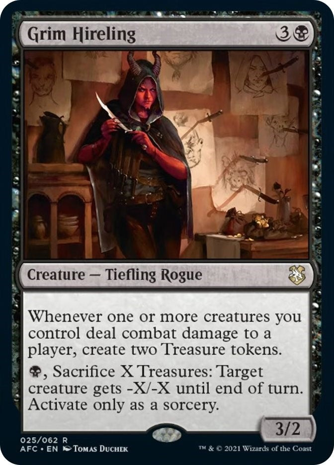 Image for Grim Hireling (25) [Commander: Adventures in the Forgotten Realms]