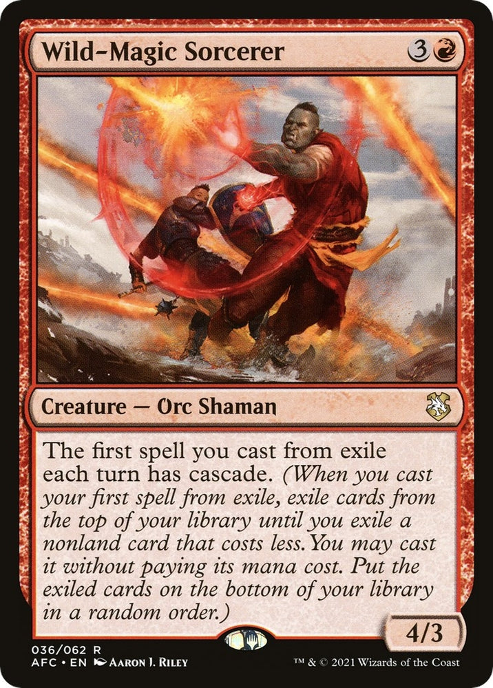 Image for Wild-Magic Sorcerer (36) [Commander: Adventures in the Forgotten Realms]