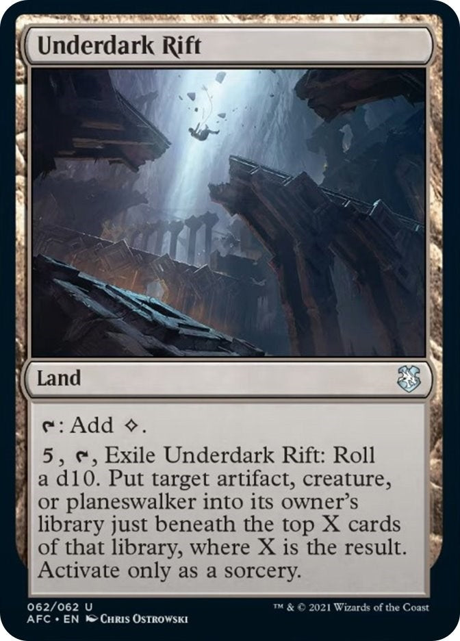Image for Underdark Rift (62) [Commander: Adventures in the Forgotten Realms]
