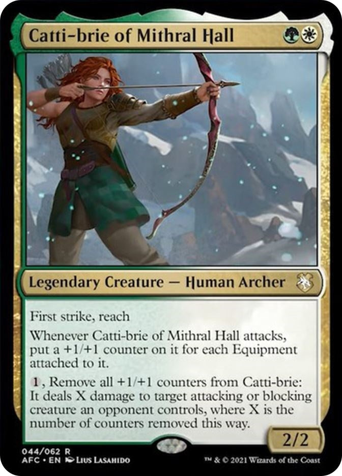 Image for Catti-brie of Mithral Hall (44) [Commander: Adventures in the Forgotten Realms]