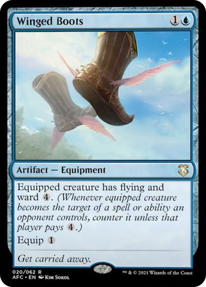 Image for Winged Boots (20) [Commander: Adventures in the Forgotten Realms]