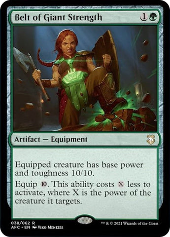 Image for Belt of Giant Strength (38) [Commander: Adventures in the Forgotten Realms]