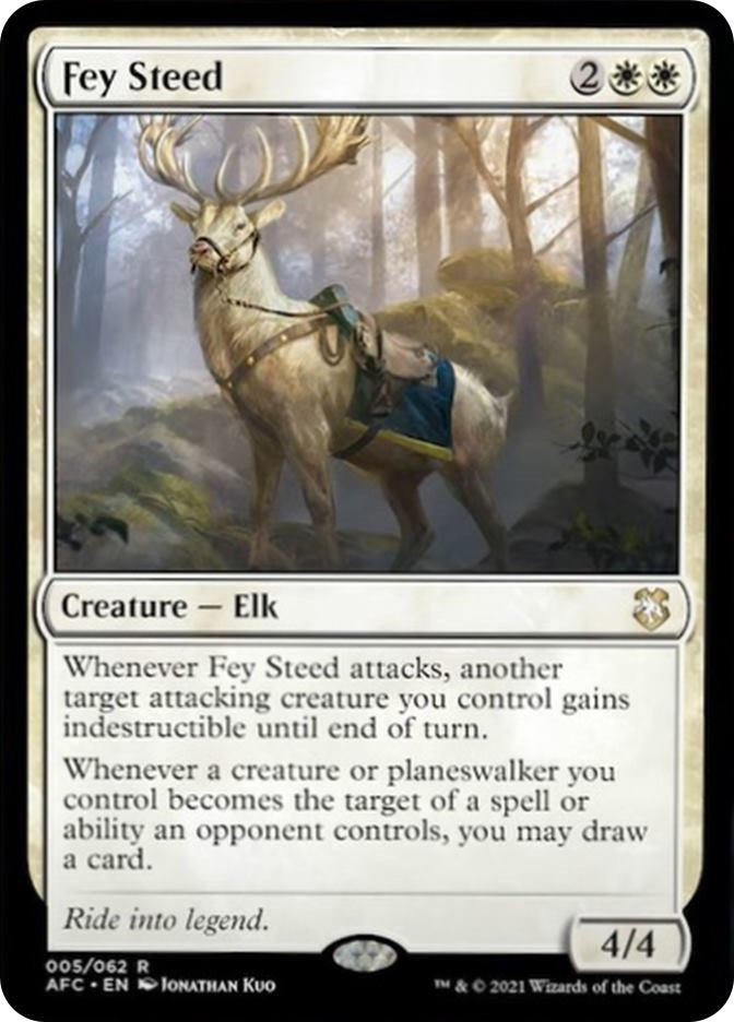 Image for Fey Steed (5) [Commander: Adventures in the Forgotten Realms]