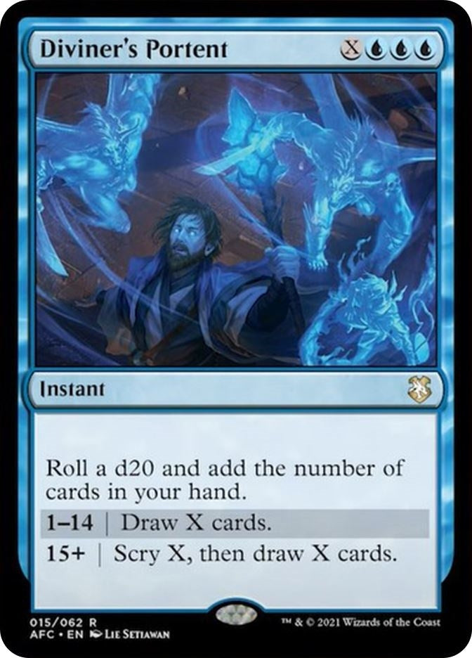 Image for Diviner's Portent (15) [Commander: Adventures in the Forgotten Realms]