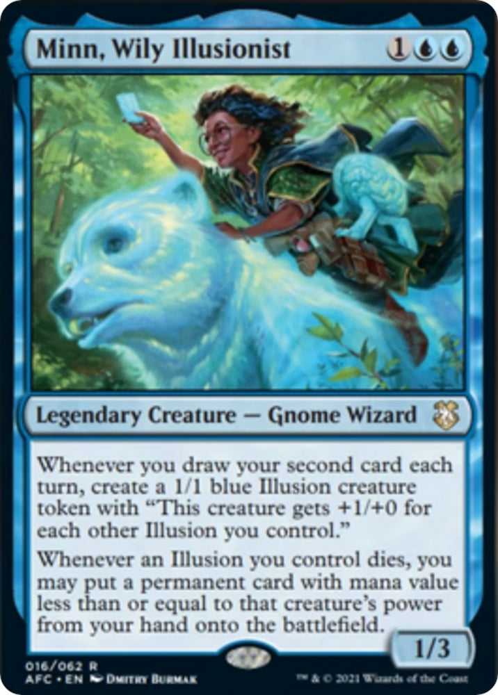 Image for Minn, Wily Illusionist (16) [Commander: Adventures in the Forgotten Realms]