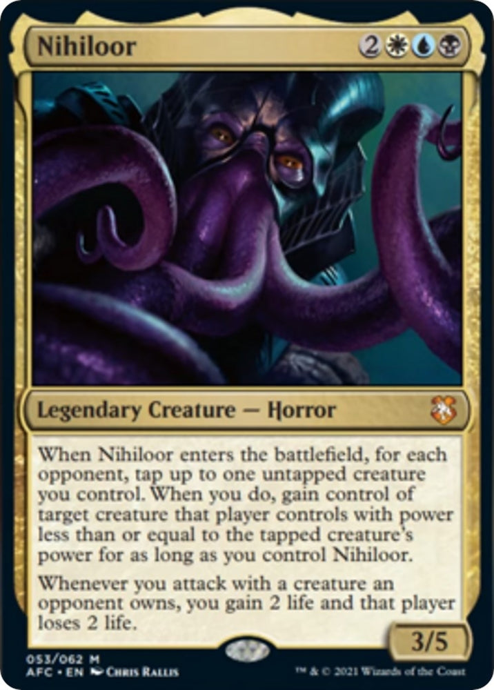 Image for Nihiloor (53) [Commander: Adventures in the Forgotten Realms]